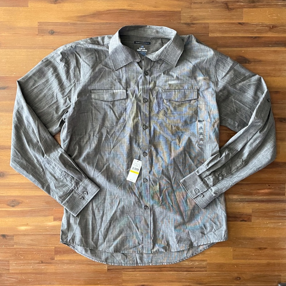 Van Huesen Slim Fit Dress Shirt